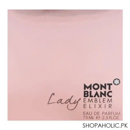 mont blanc lady emblem elixir eau de parfum 75ml image2