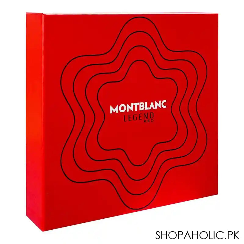 Mont Blanc Legend Red Pour Homme Set For Men, Eau De Parfum 100ml + Eau De Parfum 7.5ml + Shower Gel - Image 4