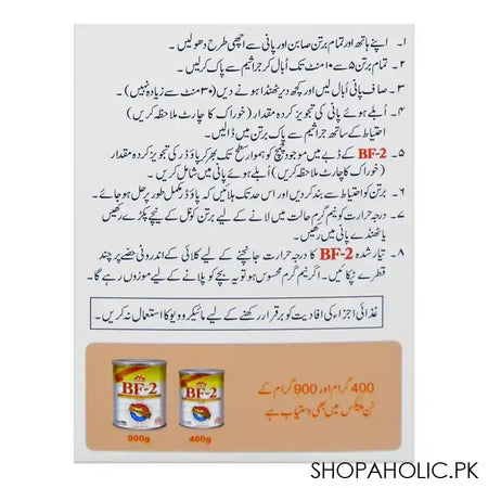 Morinaga BF-2 Follow-Up Formula, For 6 To 12 Months, Box 900g - Image 3