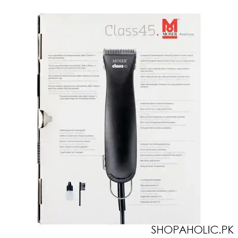 moser class 45 professional motor corded hair clipper, 1245 0060 image4