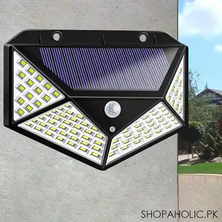 motion sensor outdoor solar led lamp main image