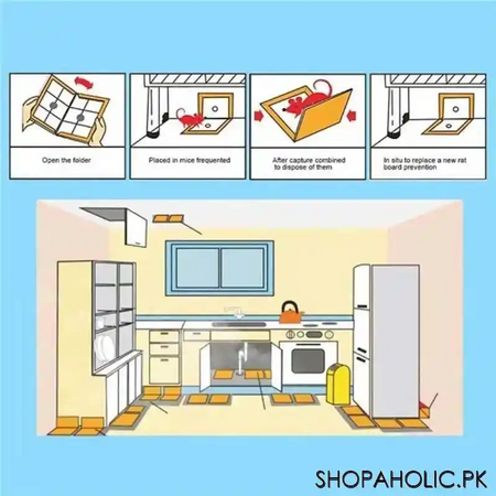 mouse and rat glue trap board image2