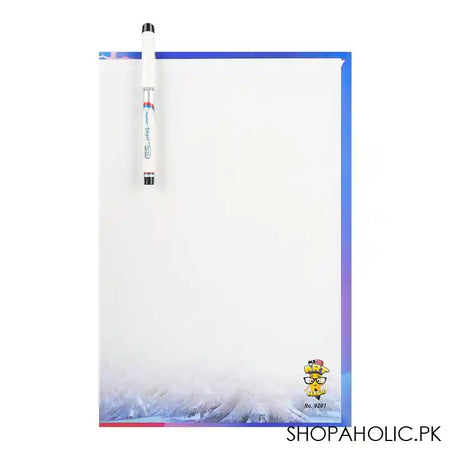 Mr.Art Magic Girls Educational Whiteboard With Marker, Best For Write & Wipe Practice, 502-9202 - Image 3