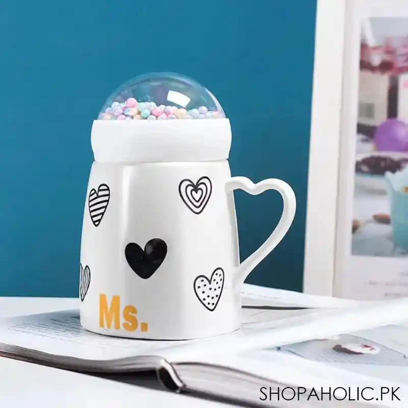 mr mrs mug with globe lid image2