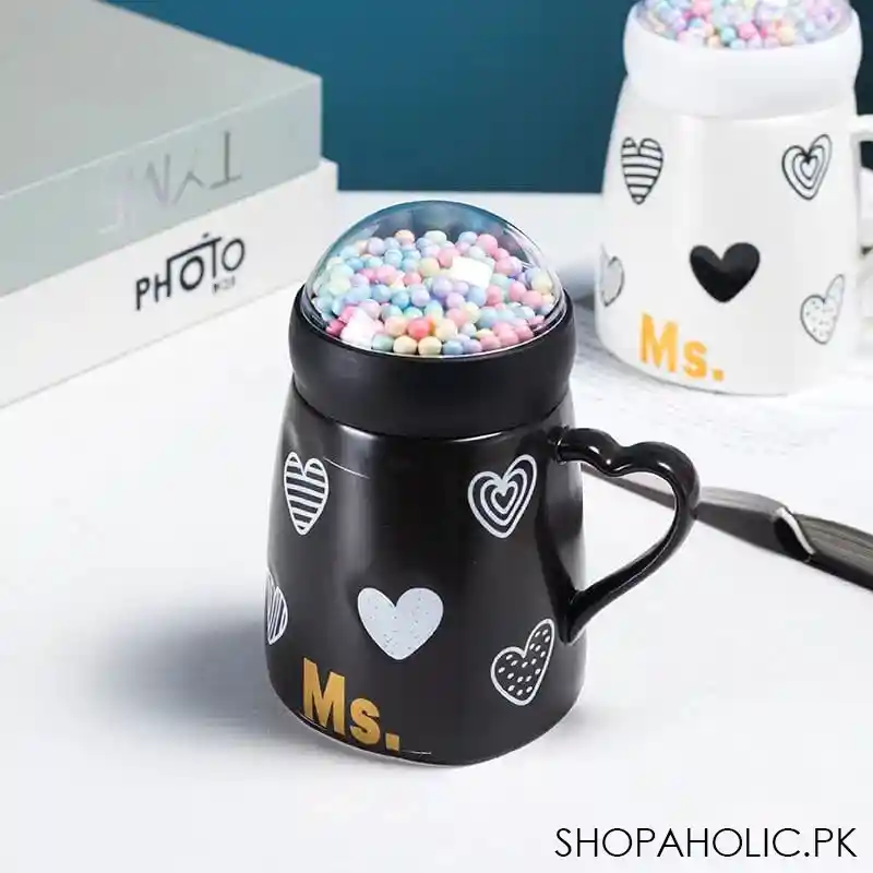 mr mrs mug with globe lid image3