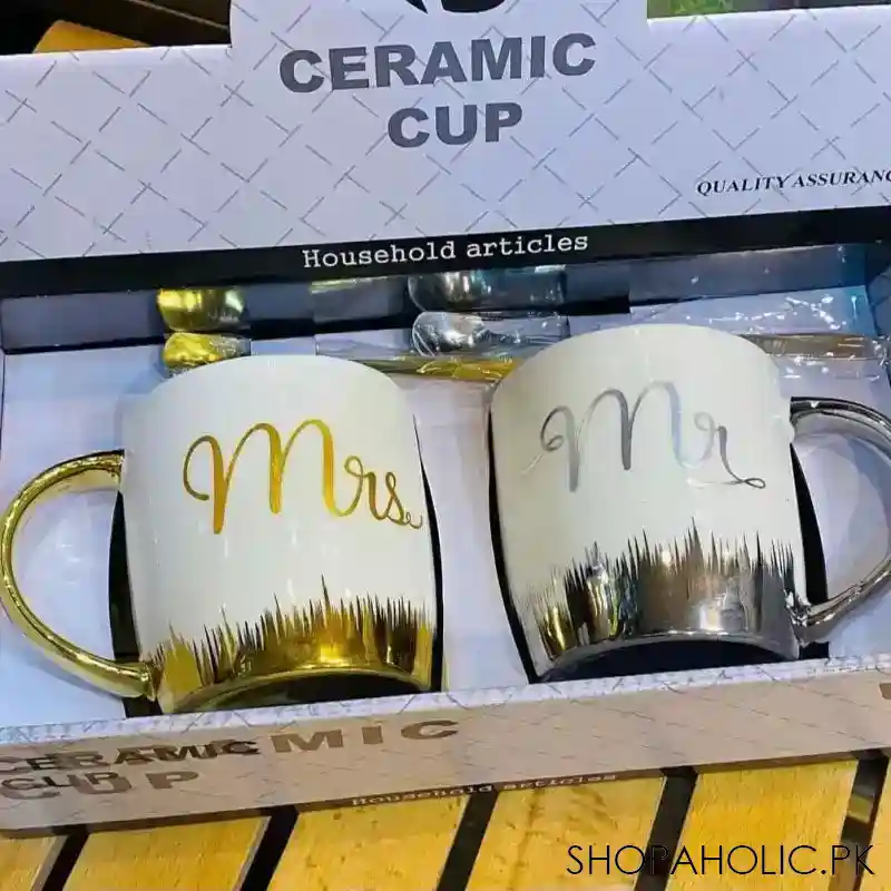 mr mrs twin coffee mug main image