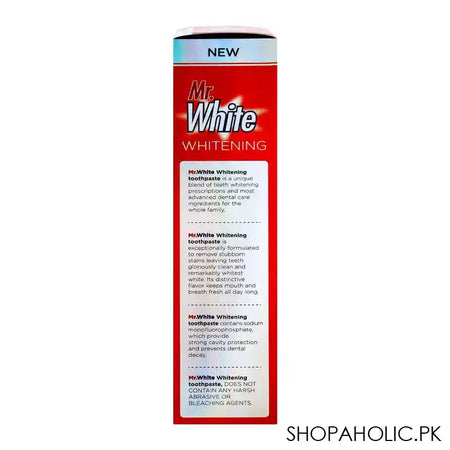 Mr. White Truly Whitening Toothpaste, 70g - Image 2