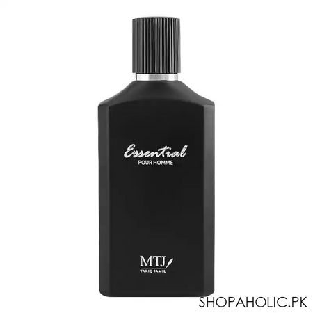 mtj tariq jamil essential pour homme eau de parfum, for men, 100ml main image