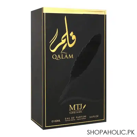 mtj tariq jamil qalam eau de parfum, for men, 100ml image2