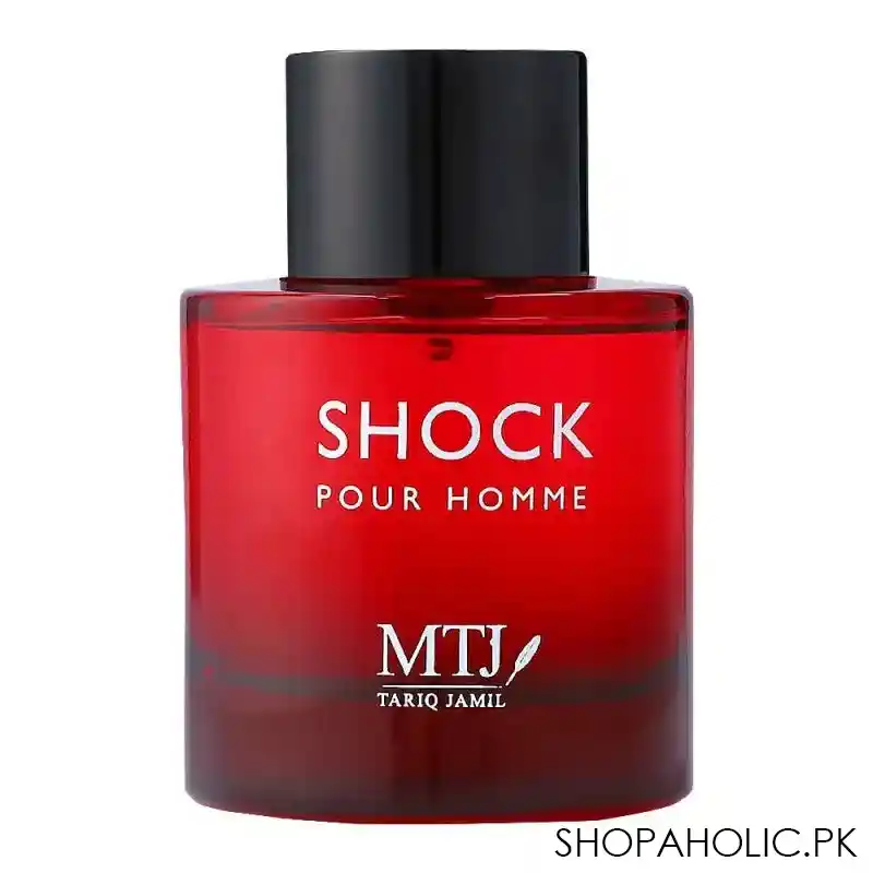 mtj tariq jamil shock pour homme eau de parfum, for men, 100ml main image