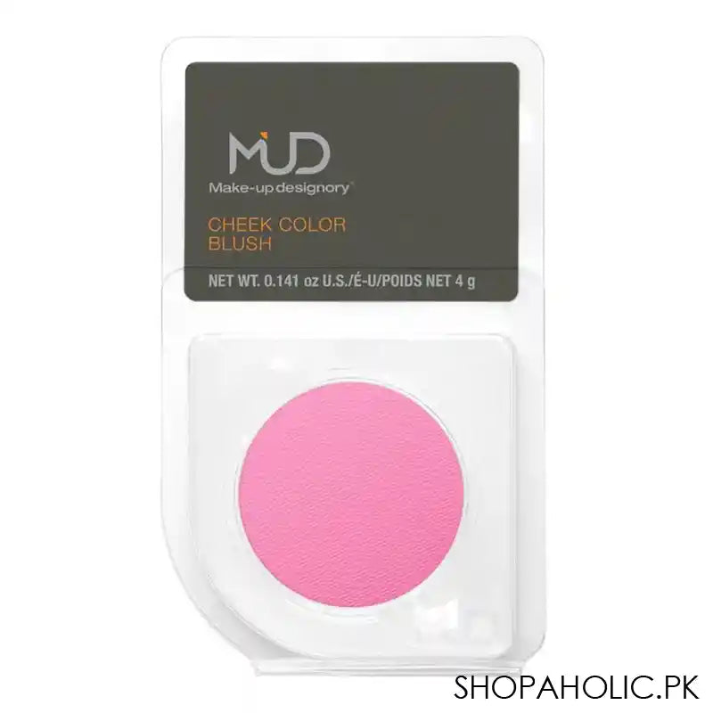 MUD Makeup Designory Cheek Color Blush Refill, Bubblegum - Main Image