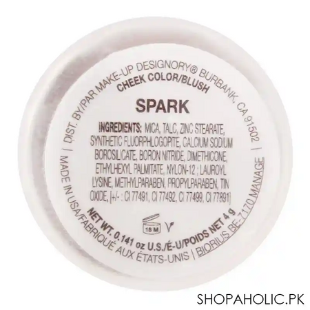 mud makeup designory cheek color blush refill, spark image5