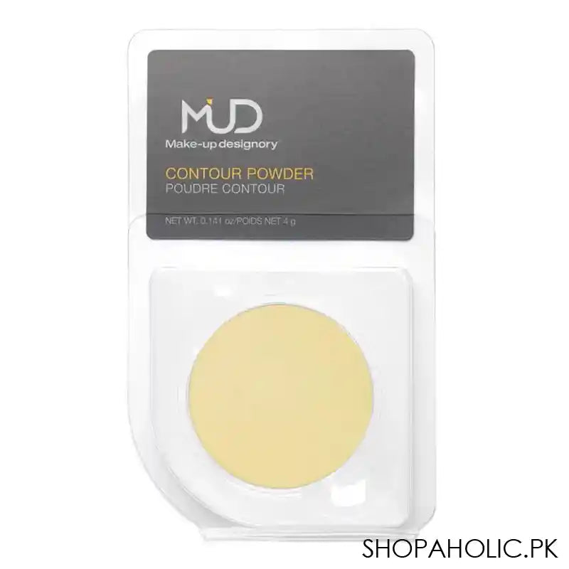 MUD Makeup Designory Contour & Highlighter Powder Refill, Lemon Cream - Main Image