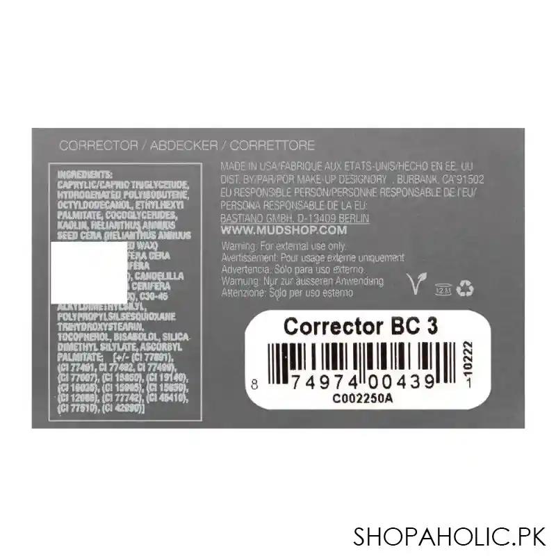 mud makeup designory corrector refill, blue corrector 3 image4