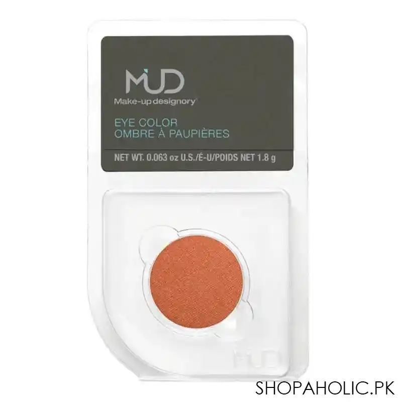 mud makeup designory eye color refill, firebrick image2