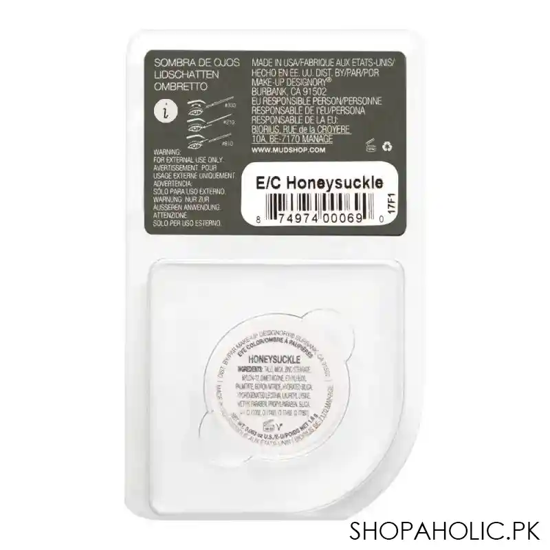 mud makeup designory eye color refill, honeysuckle image3