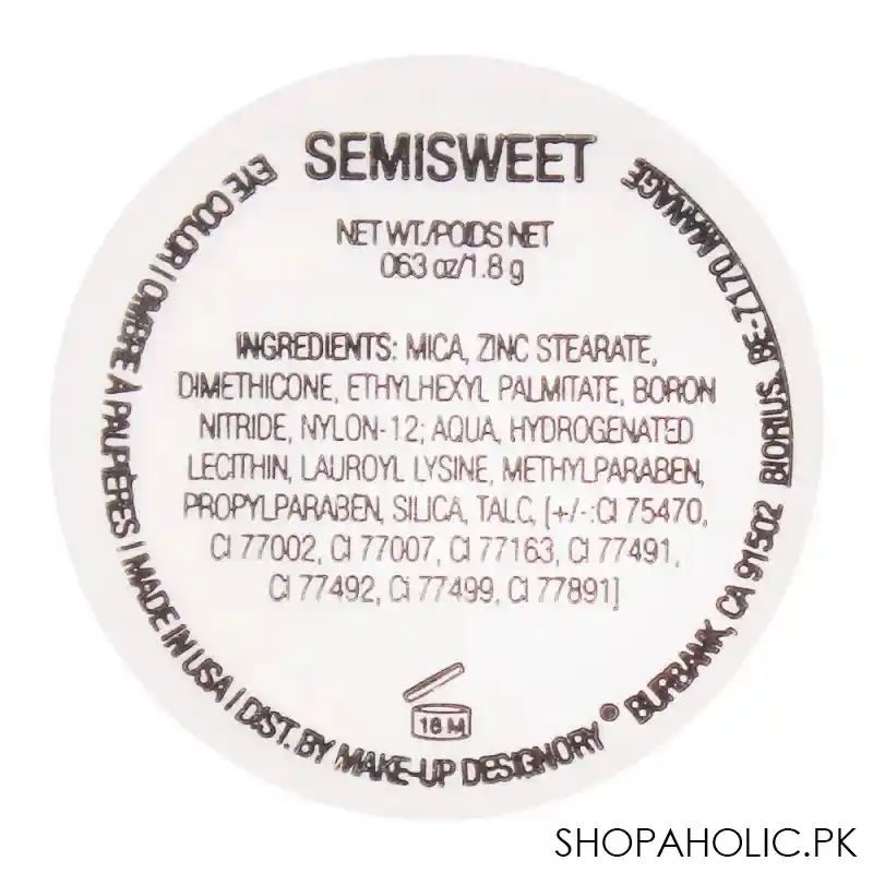 mud makeup designory eye color refill, semisweet image5