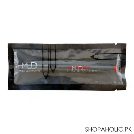 mud makeup designory lip pencil, red image2