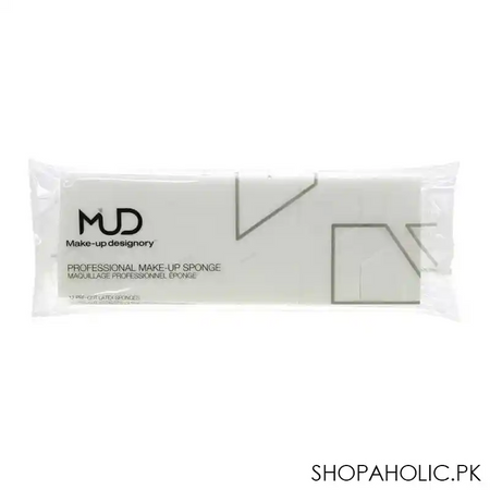 mud makeup designory professional makeup latex sponge, 12 pack main image
