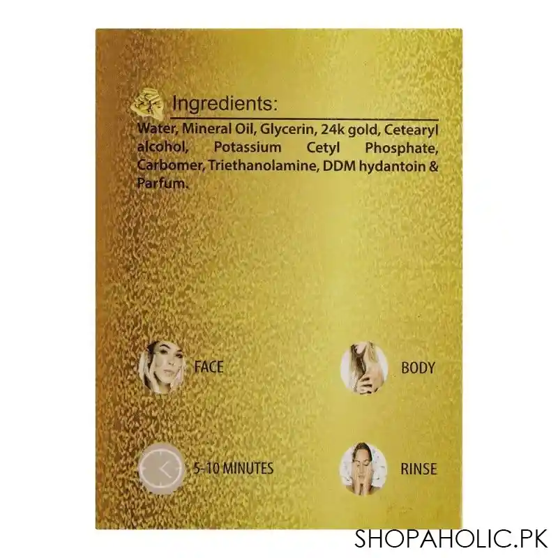muicin 24k gold body scrub, for all skin types, 500g image3