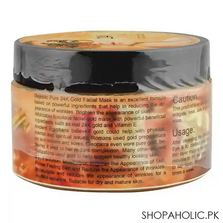 muicin 24k gold & collagen peel off mask, softening skin, 300g image3