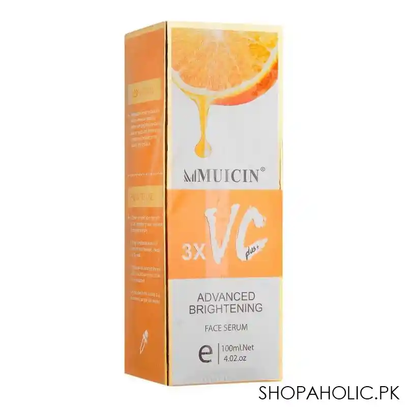 muicin 3x vc plus advanced brightening face serum, 100ml main image