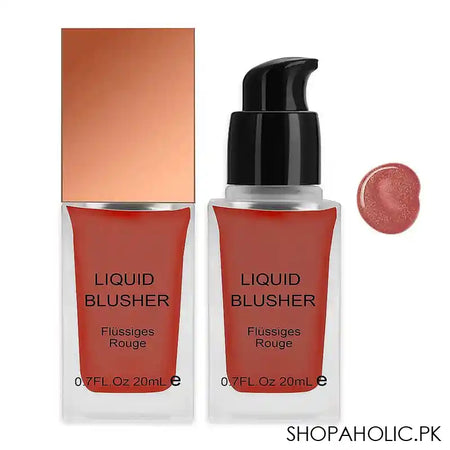 Muicin Artistique Liquid Blusher, 05 Hot Cheek, 20ml - Image 3