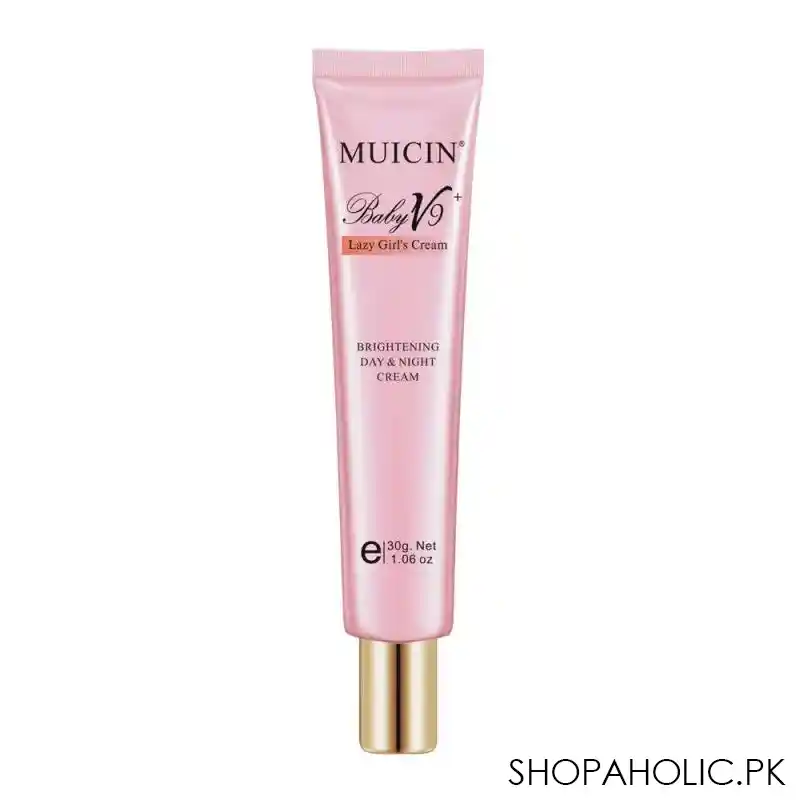 muicin baby v9+ brightening + anti aging day night lazy girl's cream, for all skin types, 30g main image