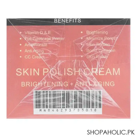 muicin baby v9 + brightening + anti aging day night skin polish cream, for all skin types, 50g image3