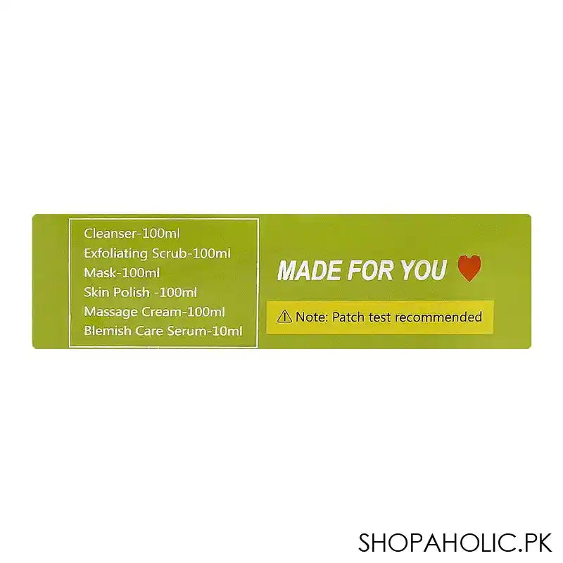 Muicin Citron Niacin Vitamin C & B3 Anti-Aging Skin Care Facial Kit, For All Skin Types - Image 2