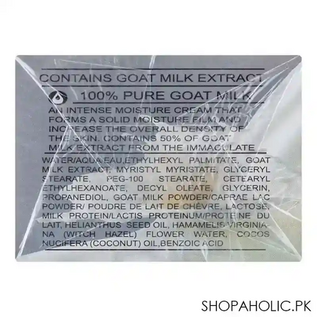 muicin goat milk whitening & moisturizing mild cream, premium, 50g image2