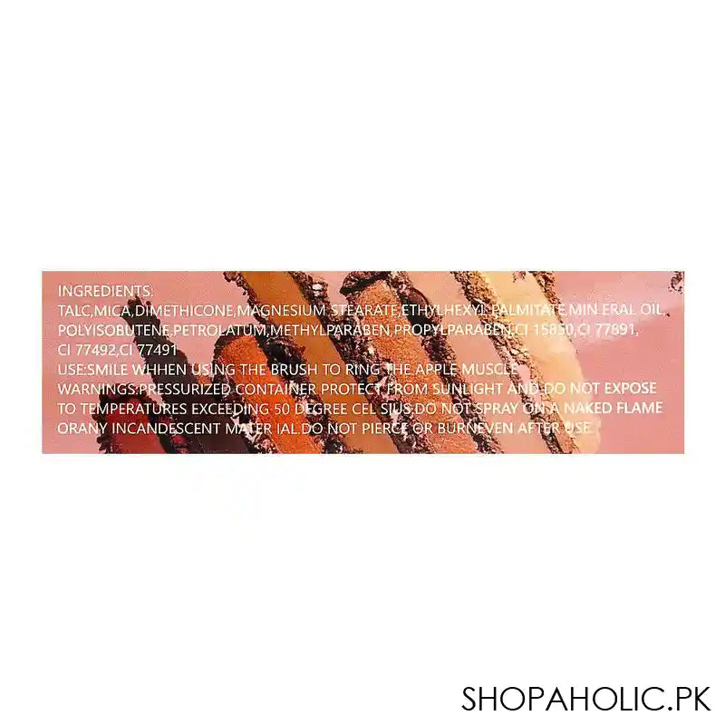 Muicin Matte Blusher Make Up Palette, 8-Pack - Image 3