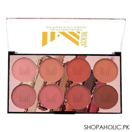 Muicin Matte Blusher Make Up Palette, 8-Pack - Image 4