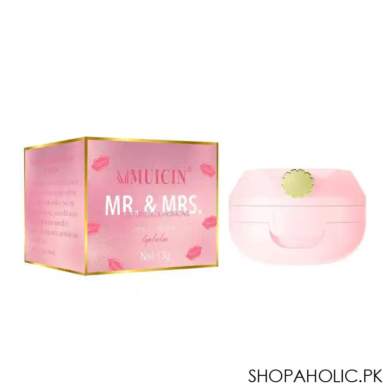 Muicin Mr. & Mrs Coco & Cherry Moisturizing & Hydrating Lip Balm, 13g - Main Image