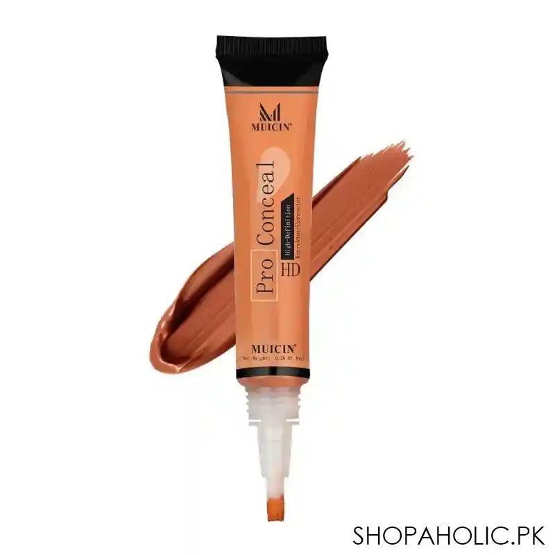 muicin pro conceal hd high definition corrector, orange main image