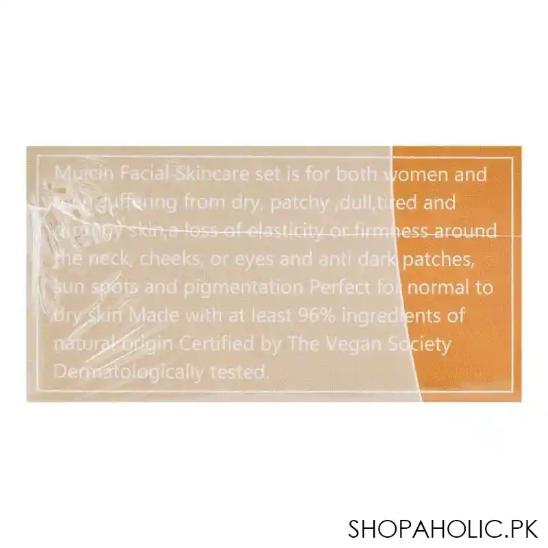 muicin rice extract fair & flawless anti aging skin care facial kit, for all skin types image2