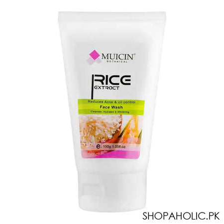 Muicin Rice Extract Reduces Acne & Oil Control Face Wash, 150g - Main Image