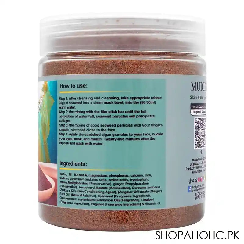 Muicin Sea Weed Ultra Facial Peel Of Mask, 200g - Image 3