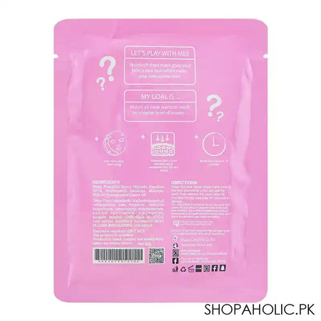 Muicin V9 Multi Action 9-In-1 Intensely Hydrating Glow Sheet Mask, For All Skin Types, 25g - Image 2