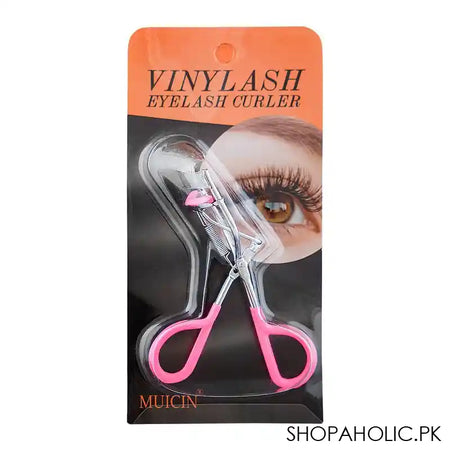 Muicin Vinyl Ash Eyelash Curler, Pink - Image 3