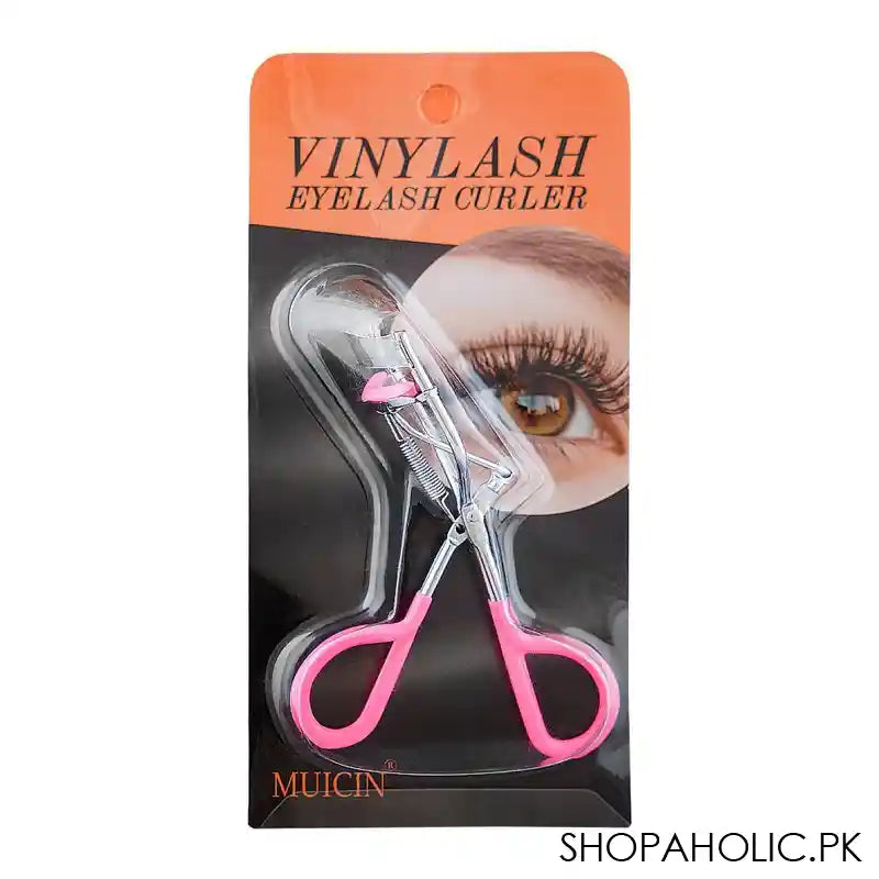 Muicin Vinyl Ash Eyelash Curler, Pink - Image 3