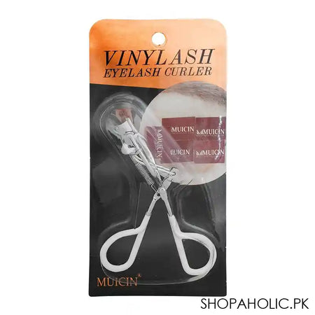 Muicin Vinyl Ash Eyelash Curler, White - Main Image