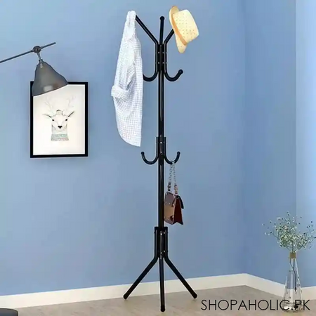 multi hook metal coat hat storage racks main image