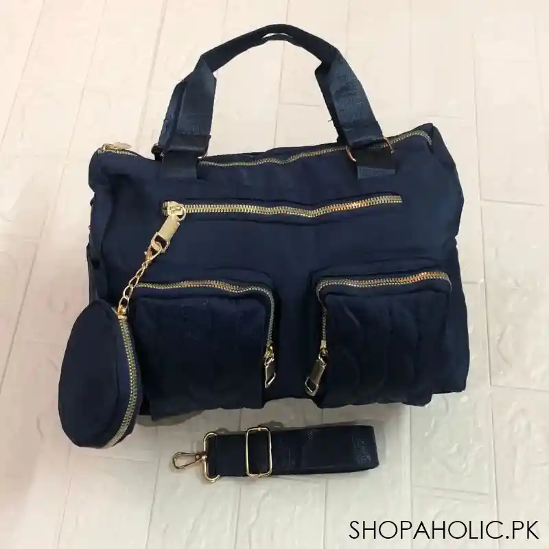 multi pockets hand bag image5