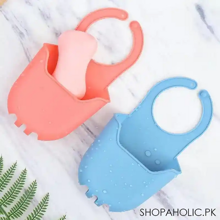 multi purpose silicone hanging bogg pouch image2