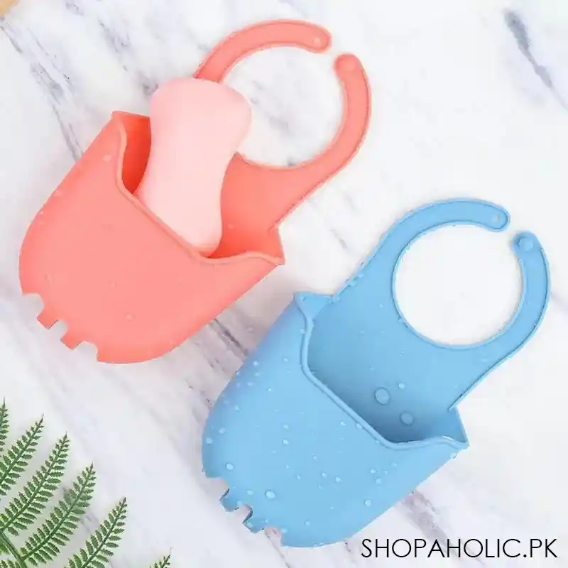 multi purpose silicone hanging bogg pouch image2