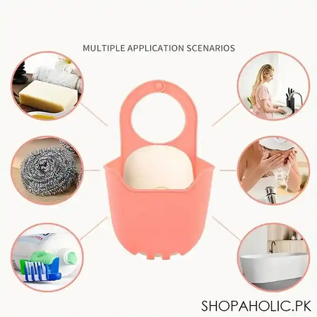 multi purpose silicone hanging bogg pouch image4