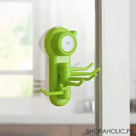 multi purpose wall suction 6 hook hanger main image