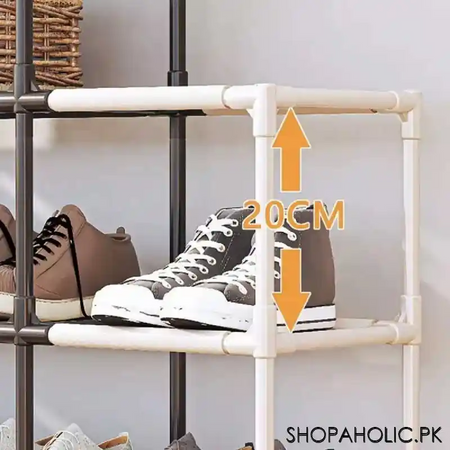 multifunction 4 layer shoe rack organizer (yh 9803) image2