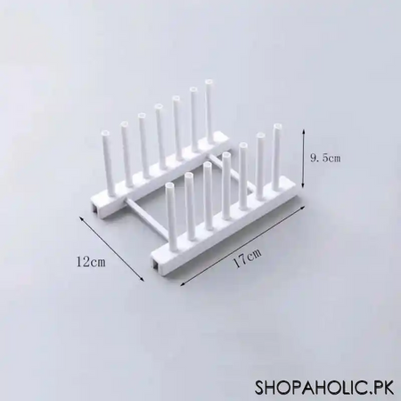 multifunction dish drainer storage rack image2